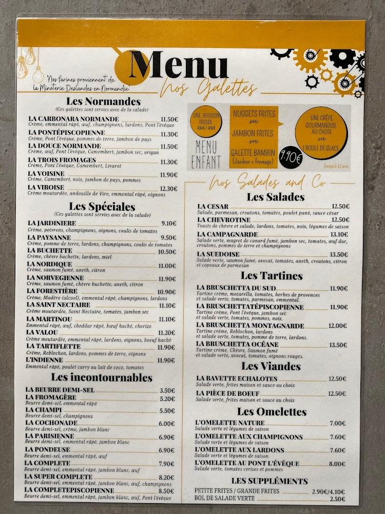 Crêperie L'atelier Gourmand - Menu Image 3